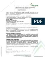 Certificado de Endoso Placa EPX677 PDF