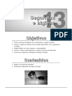N. SEGURIDAD E HIGIENE. (TECNICO DE CARPINTERIA) Unidad 13. Pag. 123..... 129 PDF