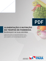 Alimentação e Nutrição em Tempos de Pandemia PDF