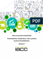 Termodinámica y eficiencia en procesos industriales