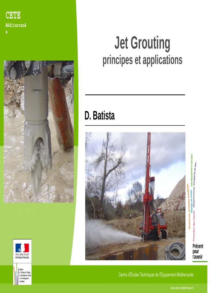 Jet Grouting : Principes et Applications | PDF | Forage | Béton
