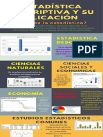 Estadística descriptiva, su aplicación y estudios comunes