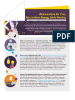 SECC Ways To Save On Energy - Accessible To You Fact Sheet