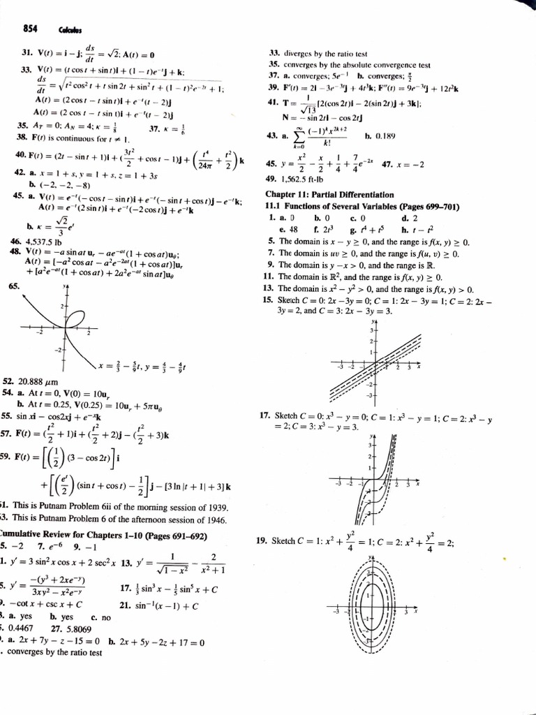 Multivariable Calculus Answes Maxima And Minima Ellipse