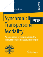 Synchronicity As Transpersonal Modality: Morten Frederiksen