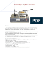 SYD-3536 Cleveland Open-Cup Flash Point Tester