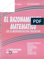 (Book) El Razonamiento Matematico - (Ing. Juan Goñi Galarza) Colección Goñi