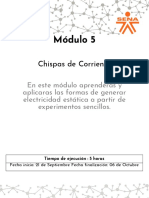 Modulo 5 Electrónica Chispas de Corriente