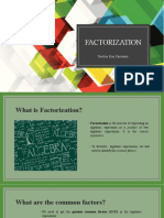 Factorization
