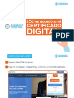 Instructivo Certificados CIDI