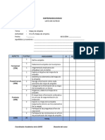Lista de Cotejo 4 PDF