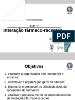 Aula Interação Fármaco-Receptor PDF