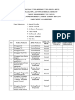 PROGRAM KERJA  KKN DESA PANDANSARI