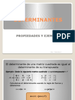PROPIEDADES DETERMINANTES - .PPSX