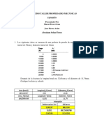 Ejercicios propiedades mecánicas tensión