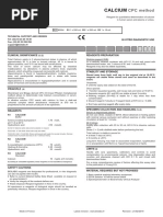 Calcium: CPC Method