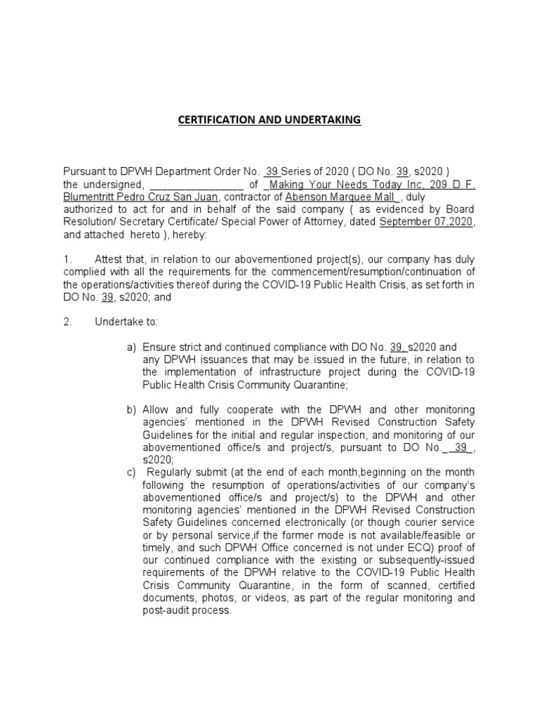 Annex D Government Information Government