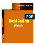 Modul Card File PDF