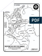 Mapa de Colombia Division Politica