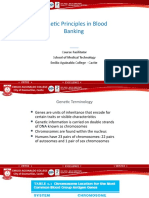 1.1 Genetic Principles in Blood Banking