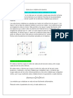 Estructura cristalina del aluminio y su relación con las propiedades