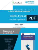 Perú Unodc Predem Devida - Universitarios - 2016 PDF