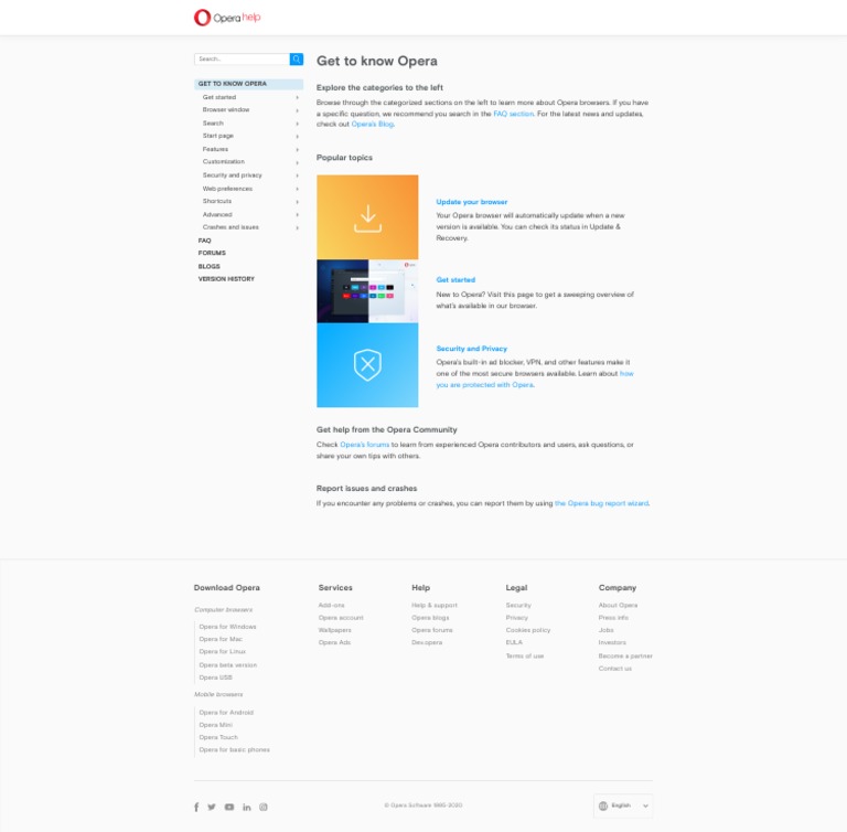 How Can We Help You - Opera Help | PDF | Internet Privacy | Web Browser