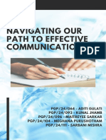 Navigating Our Path To Effective Communication