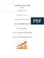 Fundamentos de La Economia