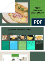 Recipe Ham and Cheese Omelett