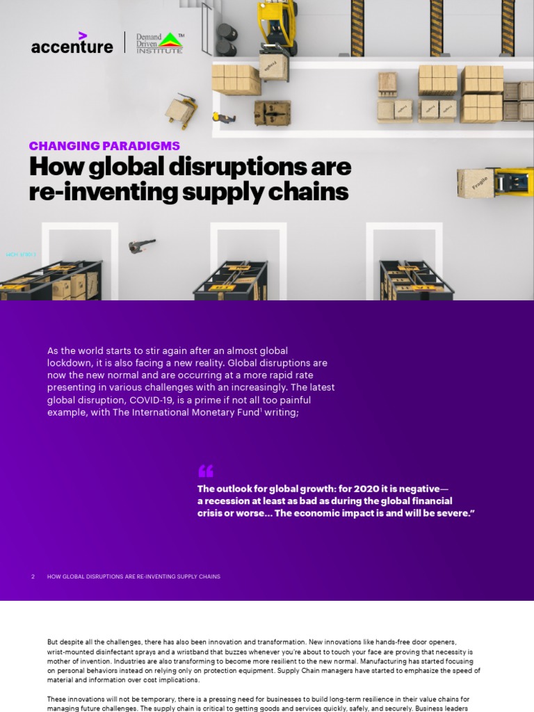 Accenture Demand Driven Requirements Planning Benefits Flow PDF | PDF ...