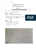 Consolidado 1 - Mecanica Vectorial para Ingenieros - Prueba de Desarrollo - 2020 - 20