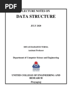 Data Structure Typed Notes-Unit-1