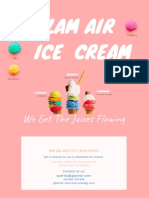 Ice Cream Party Flyer