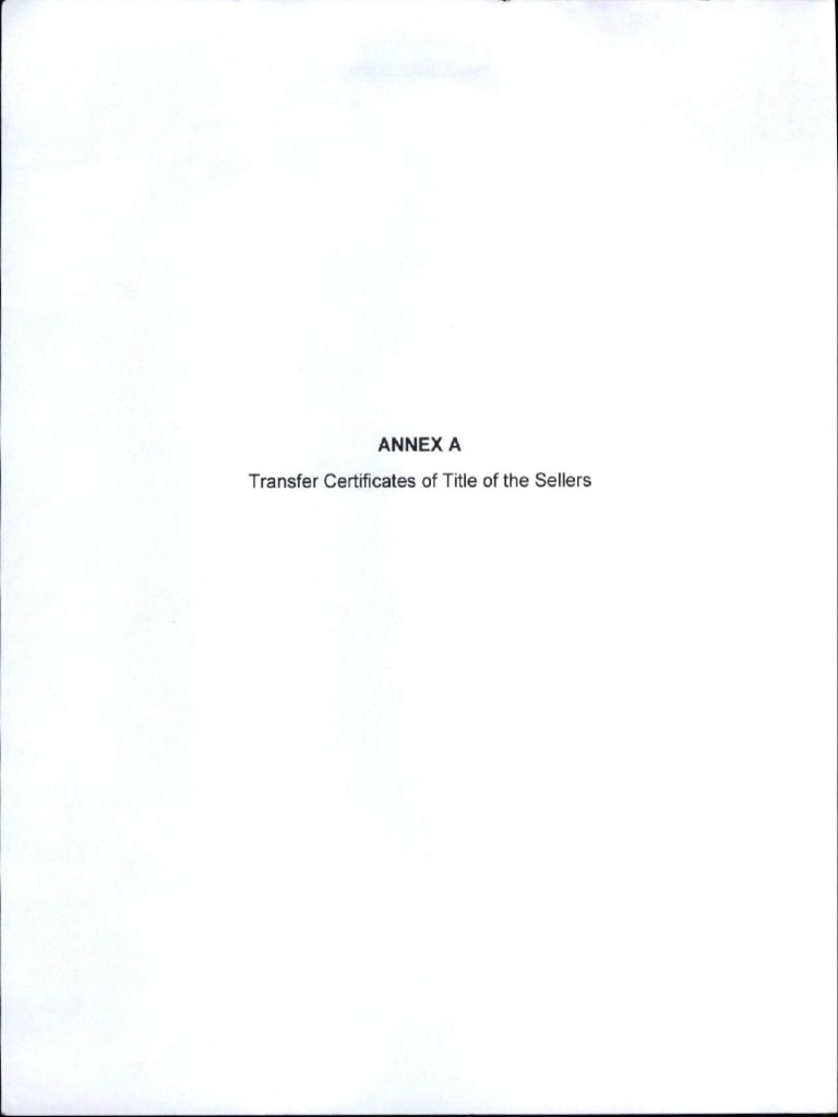 Annex A TCT PDF | PDF