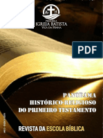 PANORAMA HISTÓRICO-RELIGIOSO