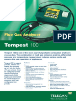 Powerful Portable Flue Gas Analyser