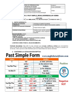 Taller 2 Past Simple - Regular and Irregular Verbs