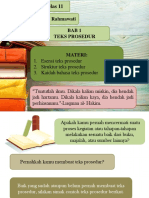 TEKS PROSEDUR Materi 1