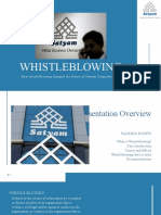 Whistleblowing: How Whistleblowing Changed The Future of Satyam Computers