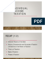 Individual Income Taxation