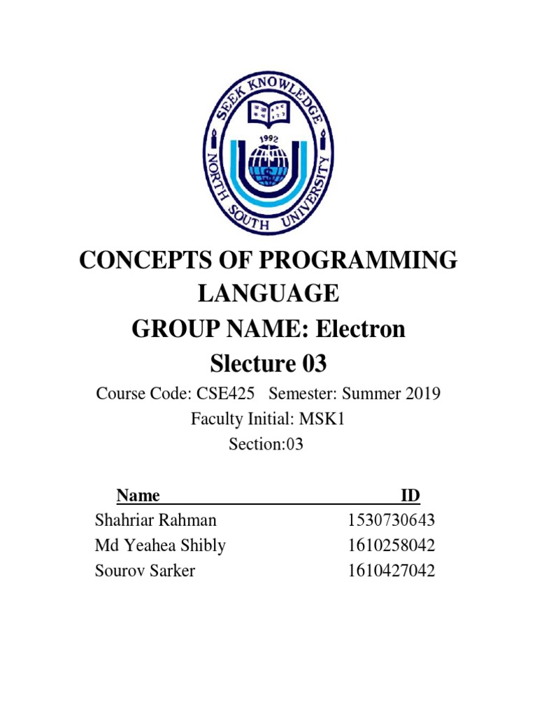 Key Concepts of Programming Abstraction | PDF | Method (Computer ...