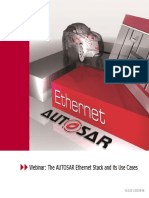 Webinar: The AUTOSAR Ethernet Stack and Its Use Cases