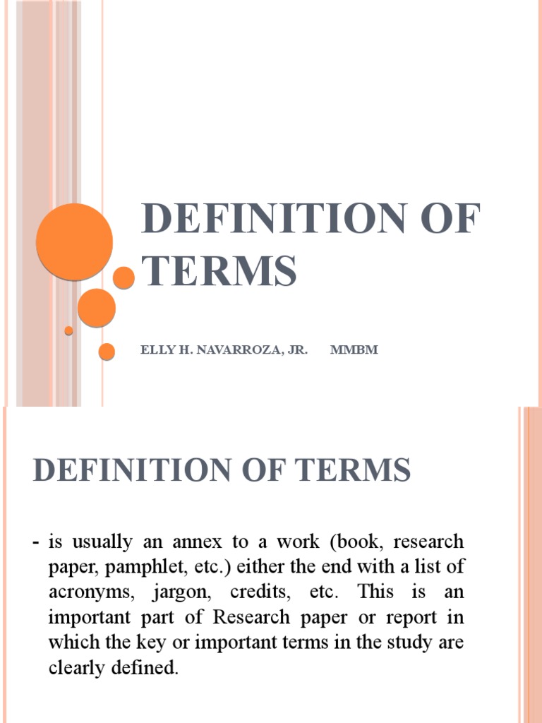 DEFINITION TERMS MEANING visual data 5
