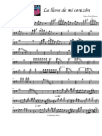 La Llave de Mi Corazón - Trombon PDF