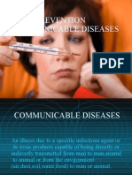 Prevention OF Communicable Diseases