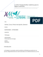 copmadrid.org-II Edición del Curso online Terapia familiar sistémica para la intervención psicológica a domicilio