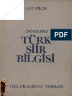 Cem Dilçin - Örneklerle Türk Şiir Bilgi