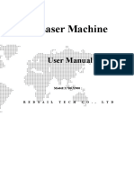 X700,X900 Laser Machine User Manual