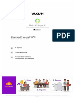 Óptica Ondulatoria-Examen 2º Parcial 18 - 19